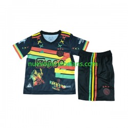 Camiseta de Fútbol AFC Ajax Bob Marley Niño Casa 2023-2024 Manga Corta