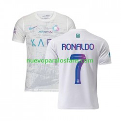 Camiseta de Fútbol Al-Nassr Ronaldo 7 Hombre Tercera 2023-2024 Manga Corta
