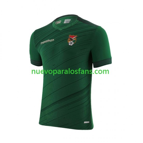 Camiseta de Fútbol Bolivia Hombre Casa 2023 Manga Corta