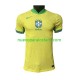 Camiseta de Fútbol Brasil Hombre Casa 2023-2024 Manga Corta