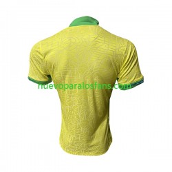 Camiseta de Fútbol Brasil Hombre Casa 2023-2024 Manga Corta