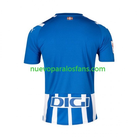 Camiseta de Fútbol Deportivo Alaves Hombre Casa 2023-2024 Manga Corta
