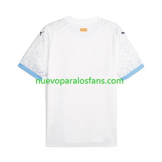 Camiseta de Fútbol Girona Hombre Exterior 2023-2024 Manga Corta