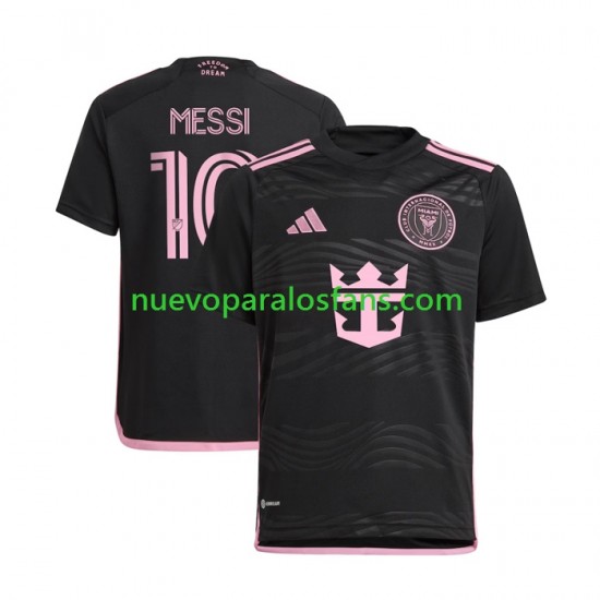 Camiseta de Fútbol Inter Miami Lionel Messi 10 Hombre Exterior 2024 Manga Corta