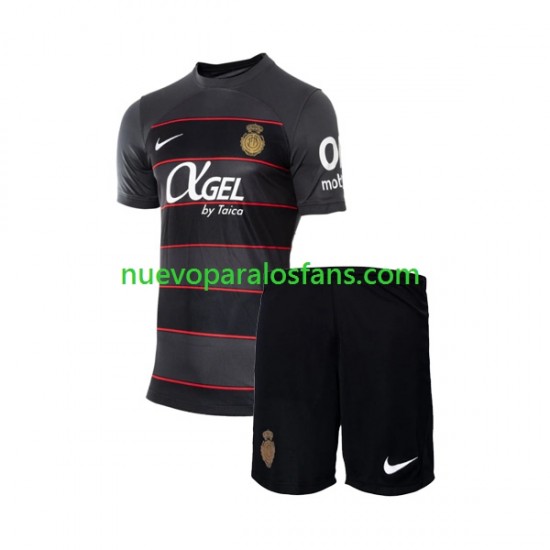 Camiseta de Fútbol RCD Mallorca Niño Exterior 2023-2024 Manga Corta