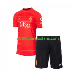 Camiseta de Fútbol RCD Mallorca Niño Casa 2023-2024 Manga Corta