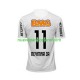 Camiseta de Fútbol Santos FC Neymar JR 11 -2012 Retro Hombre Casa 2011 Manga Corta
