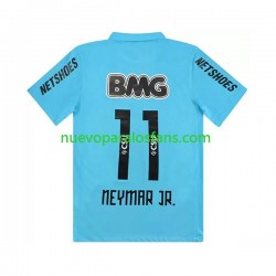 Camiseta de Fútbol Santos FC Neymar JR 11 -2012 Retro Hombre Tercera 2011 Manga Corta