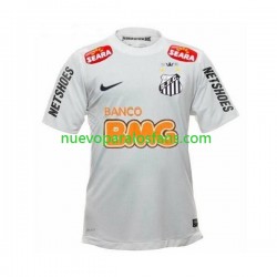 Camiseta de Fútbol Santos FC -2012 Retro Hombre Casa 2011 Manga Corta
