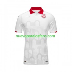 Camiseta de Fútbol Túnez Hombre Exterior 2023-2024 Manga Corta
