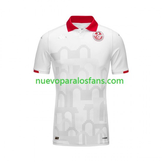 Camiseta de Fútbol Túnez Hombre Exterior 2023-2024 Manga Corta