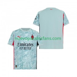 Camiseta de Fútbol AC Milan Portero Hombre Casa 2025-2026 Manga Corta