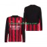 Camiseta de Fútbol AC Milan Hombre Casa 2025-2026 Manga Larga