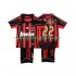 Camiseta de Fútbol AC Milan KAKA 22 -2007 Retro Niño Casa 2006 Manga Corta