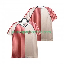 Camiseta de Fútbol AC Milan 1986 Retro Hombre Exterior Manga Corta