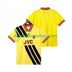 Camiseta de Fútbol Arsenal 1993 Retro Hombre Exterior 1994 Manga Corta