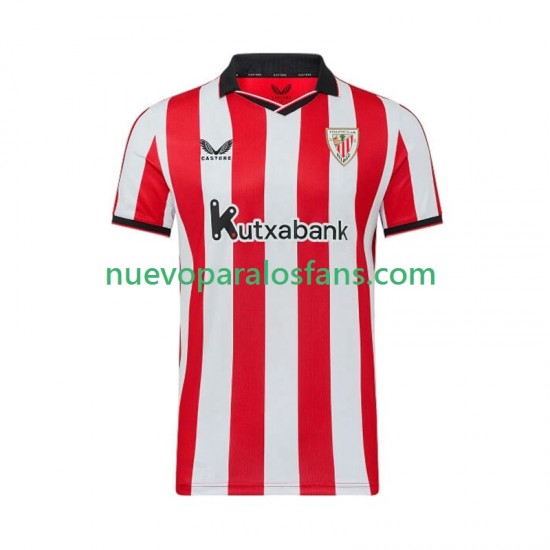 Camiseta de Fútbol Athletic Bilbao Hombre Casa 2025-2026 Manga Corta