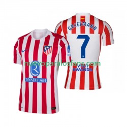 Camiseta de Fútbol Atlético Madrid Antoine Griezmann 7 Hombre Casa 2025-2026 Manga Corta