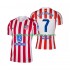Camiseta de Fútbol Atlético Madrid Antoine Griezmann 7 Hombre Casa 2025-2026 Manga Corta