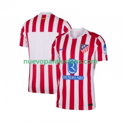 Camiseta de Fútbol Atlético Madrid Hombre Casa 2025-2026 Manga Corta