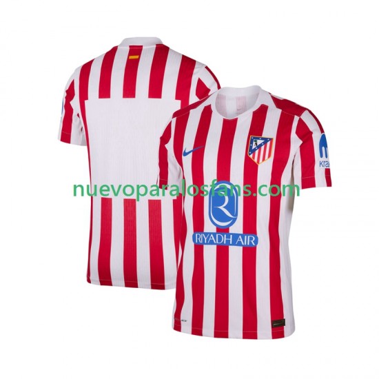 Camiseta de Fútbol Atlético Madrid Hombre Casa 2025-2026 Manga Corta