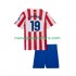 Camiseta de Fútbol Atlético Madrid Julian Alvarez 19 Niño Casa 2025-2026 Manga Corta
