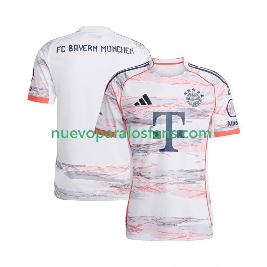 Camiseta de Fútbol Bayern de Múnich Hombre Exterior 2025-2026 Manga Corta