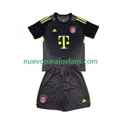 Camiseta de Fútbol Bayern de Múnich Portero Niño Tercera 2025-2026 Manga Corta