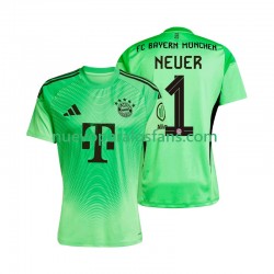 Camiseta de Fútbol Bayern de Múnich Manuel Neuer 1 Portero Hombre Casa 2025-2026 Manga Corta