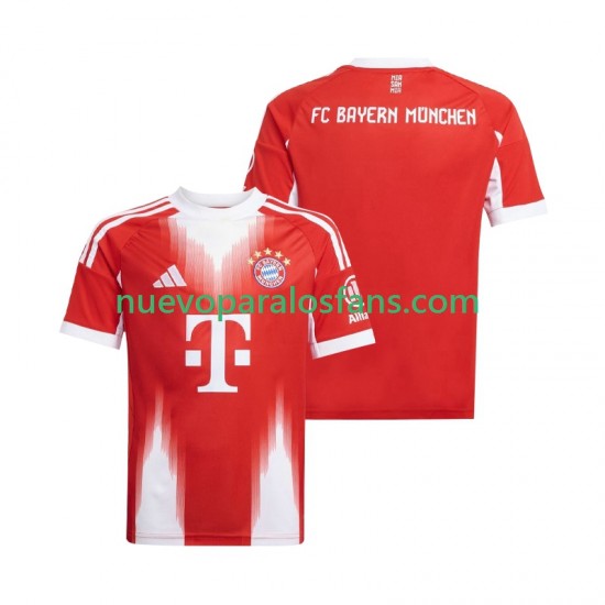 Camiseta de Fútbol Bayern de Múnich Hombre Casa 2025-2026 Manga Corta