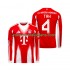 Camiseta de Fútbol Bayern de Múnich Jonathan Tah 4 Hombre Casa 2025-2026 Manga Larga
