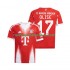 Camiseta de Fútbol Bayern de Múnich Michael Olise 17 Hombre Casa 2025-2026 Manga Corta