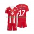 Camiseta de Fútbol Bayern de Múnich Michael Olise 17 Niño Casa 2025-2026 Manga Corta