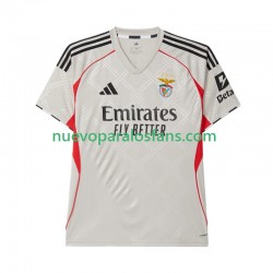 Camiseta de Fútbol Benfica Hombre Exterior 2025-2026 Manga Corta