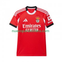 Camiseta de Fútbol Benfica Hombre Casa 2025-2026 Manga Corta