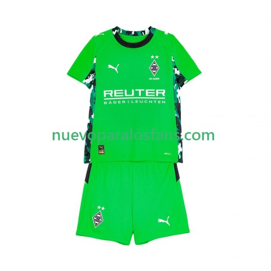 Camiseta de Fútbol Rusia Bo Monchengladbach Niño Exterior 2025-2026 Manga Corta
