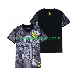 Camiseta de Fútbol Brasil Cheist the Redeemer Hombre Casa 2024 Manga Corta