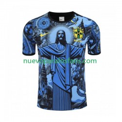 Camiseta de Fútbol Brasil Jesus Hombre Casa 2024-2025 Manga Corta