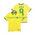 Camiseta de Fútbol Brasil KAKA 8 Retro Hombre Casa 2006 Manga Corta