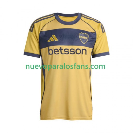 Camiseta de Fútbol CA Boca Juniors Hombre Exterior 2025-2026 Manga Corta