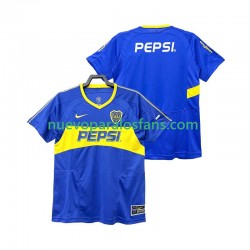 Camiseta de Fútbol CA Boca Juniors 2003 Retro Hombre Casa 2004 Manga Corta
