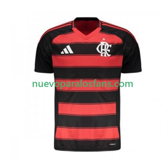 Camiseta de Fútbol CR Flamengo Hombre Casa 2025-2026 Manga Corta