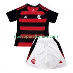 Camiseta de Fútbol CR Flamengo Niño Casa 2025-2026 Manga Corta