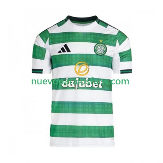 Camiseta de Fútbol Celtic FC Hombre Casa 2025-2026 Manga Corta