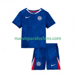 Camiseta de Fútbol Chelsea Niño Casa 2025-2026 Manga Corta