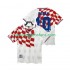 Camiseta de Fútbol Croacia BOBAN 10 Retro Hombre Casa 1998 Manga Corta