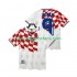 Camiseta de Fútbol Croacia BSUKER 9 Retro Hombre Casa 1998 Manga Corta
