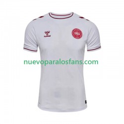 Camiseta de Fútbol Dinamarca Hombre Exterior 2025 Manga Corta