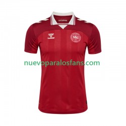 Camiseta de Fútbol Dinamarca Hombre Casa 2025 Manga Corta
