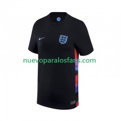 Camiseta de Fútbol Inglaterra Mujer Exterior 2025 Manga Corta